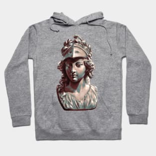 Minerva/Athena statue Hoodie